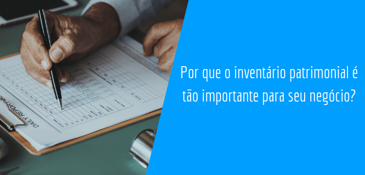 homem usando caneta e papel na elaboração do inventário patrimonial