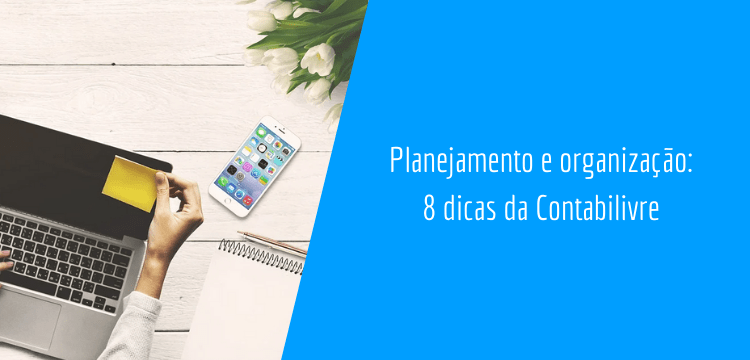 representação do planejamento e organização das atividades de trabalho