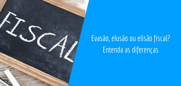 lousa com escrito fiscal para conteúdo sobre elisão fiscal